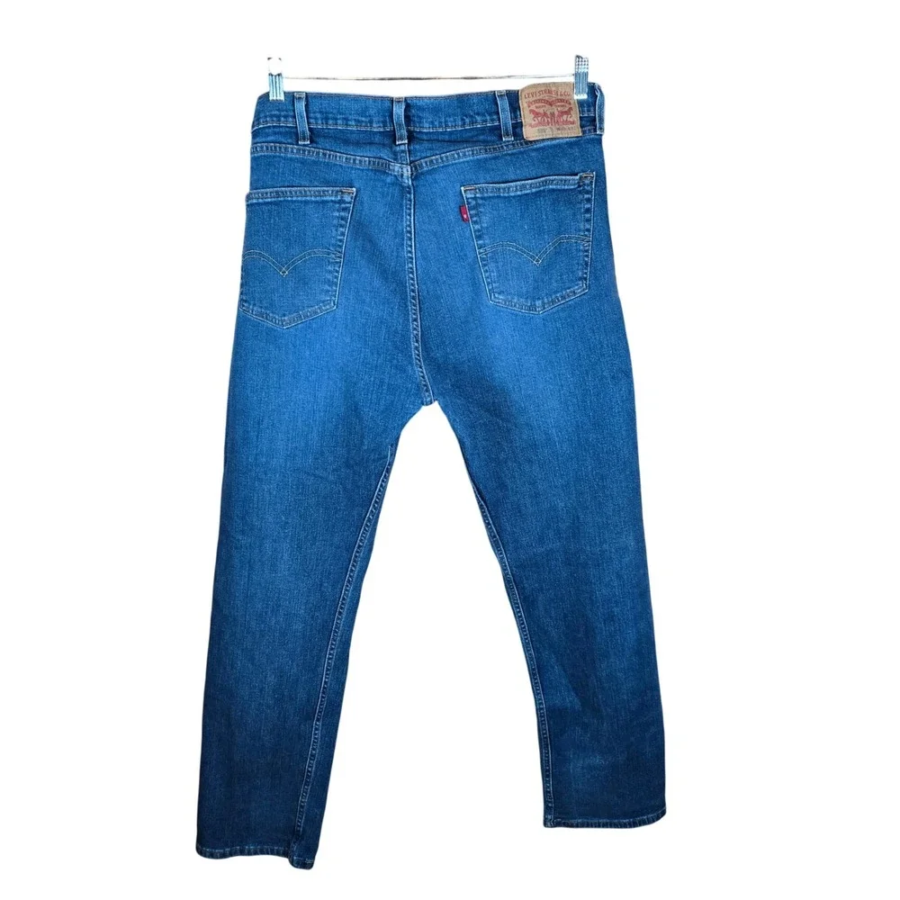 Levi Strauss 505 Jeans‎ W40 L32 Blue Denim Straight Fit Zip Fly